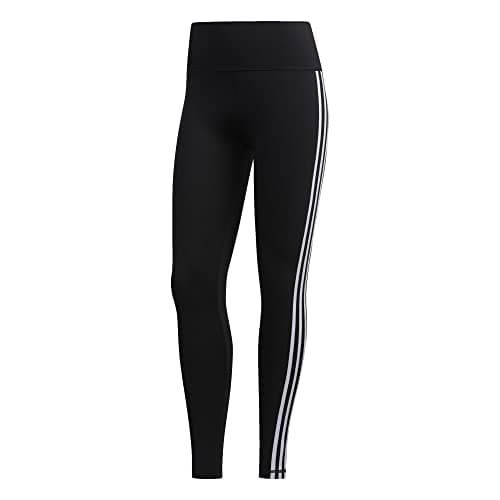 Image of adidas Women's Believe This 2.0 3-Stripes Long Tights (Discontinued)