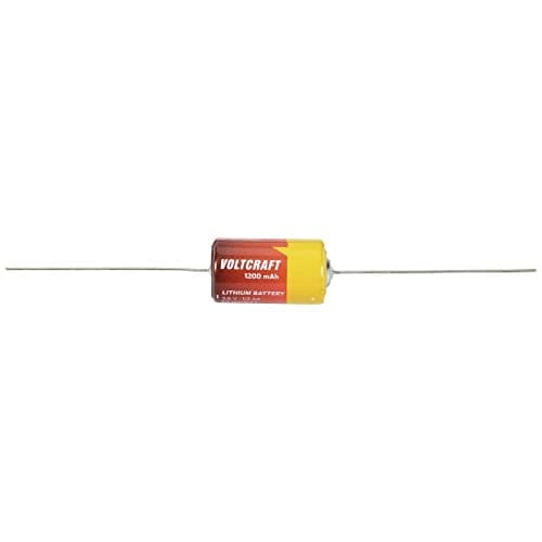 Image of VOLTCRAFT ER 14250 AX Special Battery 1/2 AA Axial Solder Pin Lithium 3.6 V 1200 mAh Pack of 1