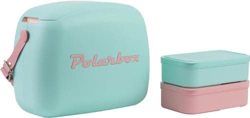 Image of Polarbox Lunch Cooler Box 6L Blue Pop (Green)