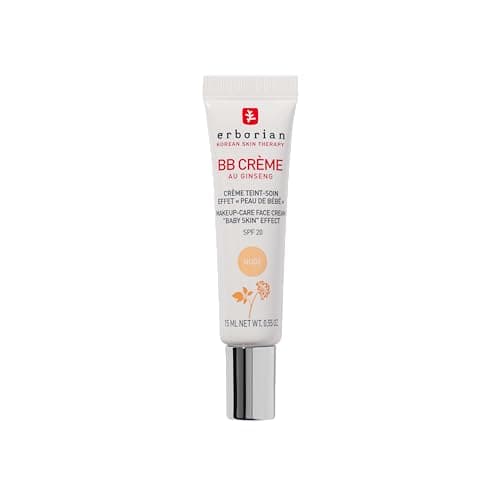 Image of Erborian - BB Cream With Ginseng - Complexion Cream - "Baby Skin" Effect - Korean Cosmetic Treatment 5 -In -1 For SPF 20 - Nude 15 ml