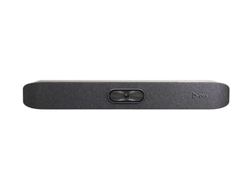 Image of Poly Studio - 4K USB Video Conference System (Polycom) - Camera, Microphone, and Speaker Bar for Small & Medium Conference Rooms - Presenter Tracking, NoiseBlock AI, Autoframing - Teams/Zoom Certified