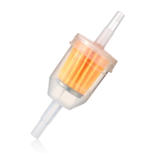 Image of PEUTIER AM116304 Fuel Filter 25 050 22-S, Small Engine Fuel Filter for 1/4 & 5/16 Gas Inline Fuel Filter Replacement Fuel Filter Compatible with John Deere Kohler for Lawn Tractor