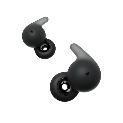 Image of Sony LinkBuds Open - Wireless Earbuds with Open Design - Transparent Sound, All-Day Comfort, Sweat-Resistant, Multipoint Connection, 22h Battery, Compatible with iOS & Android - Black