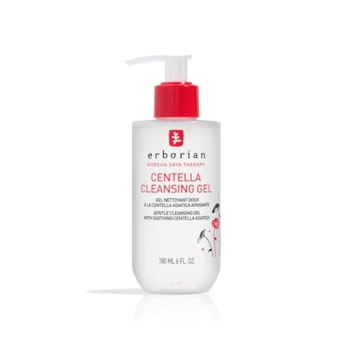 Image of Erborian - Centella Cleansing Gel - Gentle Cleansing Gel for Face with Centella Asiatica - All Skin Types - Korean Cosmetic Care - 180ml