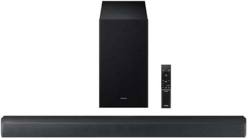Image of Samsung Soundbar, S-Series (HW-B650F), 3.1 Ch DTS Virtual: X - Black, Q-Symphony, Voice Enhance Mode, Wireless Surround Sound Compatible. Adaptive Sound, Movie & Gaming
