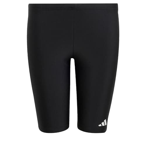 Image of adidas Boy's Swim Jammers Kids, Black, 9-10 Years