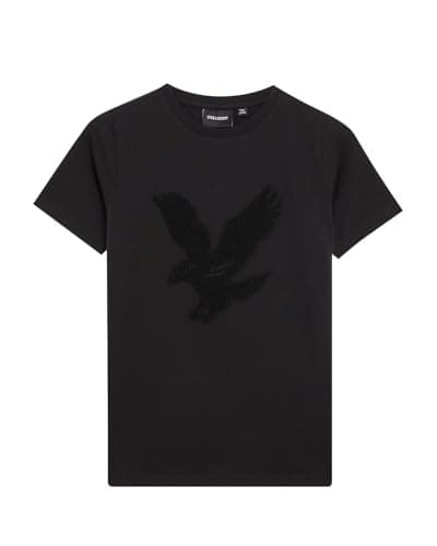 Image of Lyle & Scott Kids Big Logo T-Shirt Black 14-15 Years