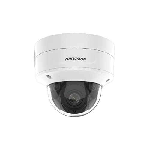 Image of Hikvision DS-2CD2746G2-IZS (2.8-12 mm)/C/O-STD/Black Dome Surveillance Camera with 4 Megapixels, up to 40 m Lighting, Professional Surveillance Camera, Acusense Camera with False Alarm Filter