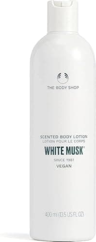 Image of The Body Shop White Musk Body Lotion (1x 250ml), Lightweight Floral Body Moisturiser, Iconic Musk Scent, Leaves Skin Feeling Silky Soft, Vegan Body Care, Cruelty-Free