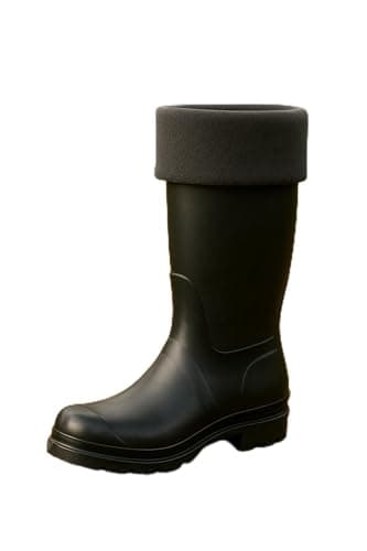 Image of Sock Tec Mens Fleece Wellie Socks Adult Welly Wellington Boot Thermal Liners Warm Outdoor Sock One Size 6-11 (Grey)