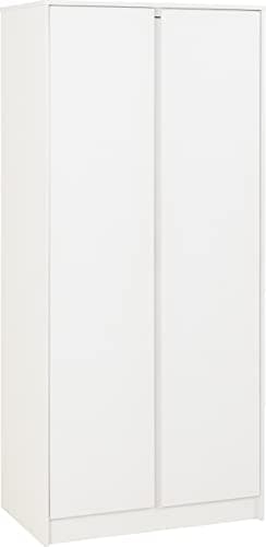 Image of Seconique Malvern 2 Door Wardrobe in White