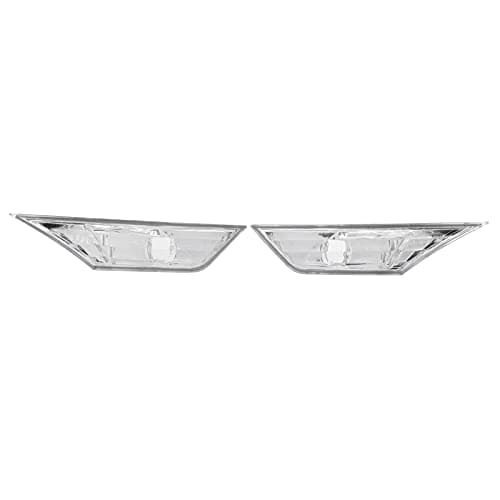 Image of Yctze Pair of Amber LED Side Marker Turn Signal Lights - Replacement for 2016-2021 (White)