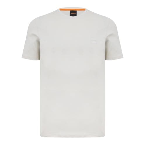Image of BOSS Mens T-Shirt Open White M