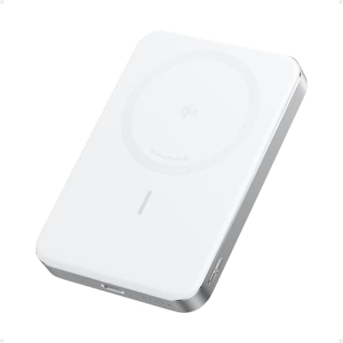 Image of Anker MagGo Power Bank, Ultra-Slim 10,000mAh Magnetic Battery Pack, Qi2 Certified 15W Ultra-Fast MagSafe Compatible Portable Charger, Ergonomic Design, for iPhone17/16/15/14 Series Only（Not for Pixel）