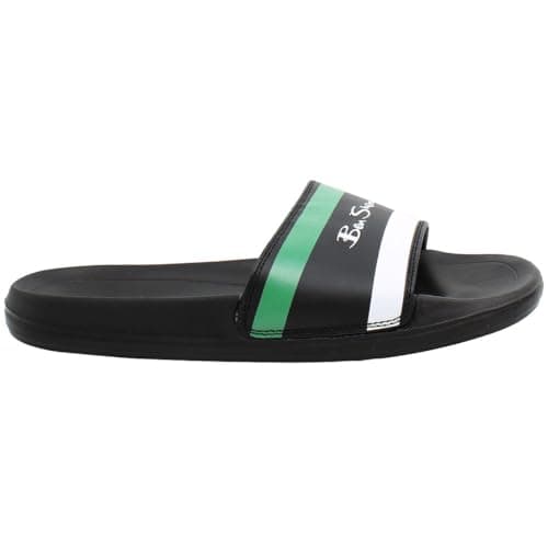 Image of Ben Sherman Sidney Slip-On Black Synthetic Mens Flip-Flops BS20801