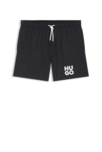 Image of Hugo Men's Swim Shorts, Black 001, L