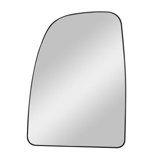 Image of Hoypeyfiy 8151LJ Left Passenger Side Mirror Glass Heated with Back Plate, Replacement for Fiat Ducato 2006-2022 Replacement for Citroen Relay 2006-2022 Wing Mirror Upper Glass Left Heated 71748246
