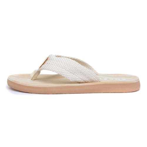 Image of Rocket Dog Adios Womens Beige EVA Flip Flop - Size 5 UK - Beige