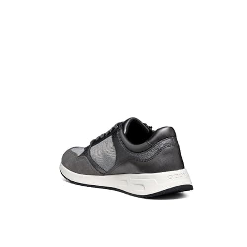 Image of Geox Women's D Bulmya Trainers, Dk Grey Gun, 7 UK