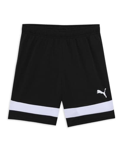 Image of PUMA Unisex Individualrise Jr Knitted Shorts, Puma Black-puma White, 152 EU
