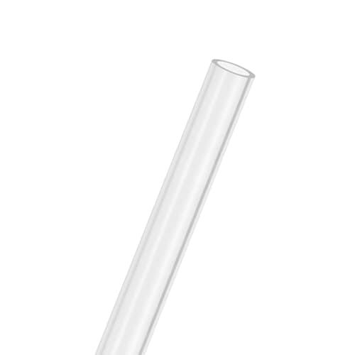 Image of M METERXITY 1-Pack Clear Rigid Acrylic Pipe, 12mm[0.47"] ID x 16mm[0.63"] OD Plastic Round Tube for Water Cooling System/Lamps/Fountains/Aquariums/Display Stand, Acrylic Tubing [305mm/12IN]