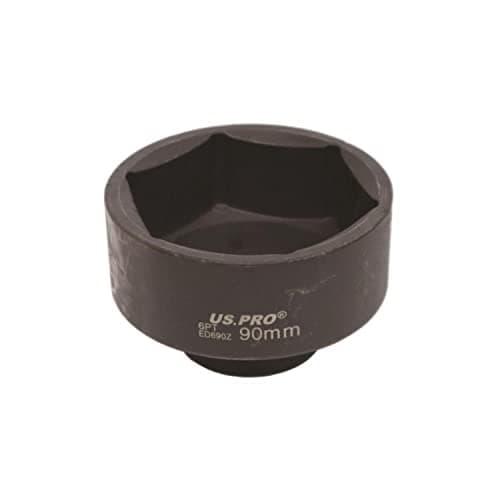 Image of US PRO 1" Dr 90mm 6pt Commercial Impact Socket 3959