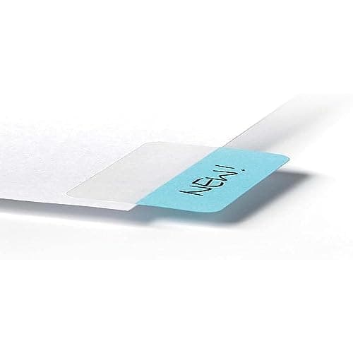 Image of Durable Quick Tab Self-Adhesive Index Tabs | 40 mm width | Pack of 48 Tabs In Assorted Colours | Ideal for Labelling Pages, Documents, etc