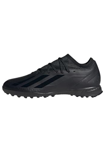 Image of adidas Unisex X Crazyfast.3 Turf Boots, Core Black/Core Black/Core Black, 9 UK