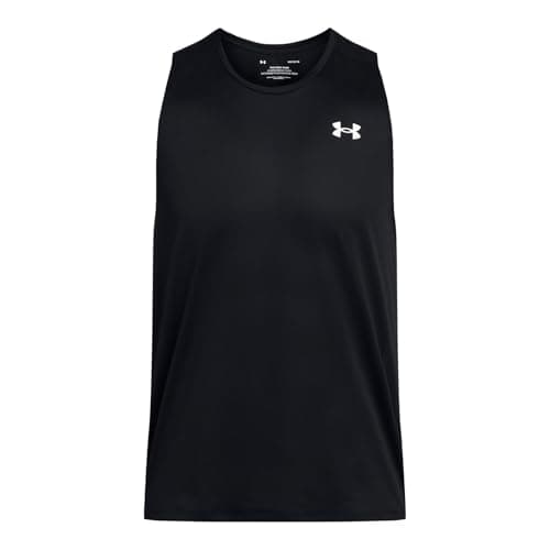 Image of Under Armour Men's UA Tech Tank Shirt, S Black