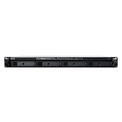 Image of Synology 4 bay NAS 1.4Ghz Quadcore CPU - RS422+ Rack Station, Black