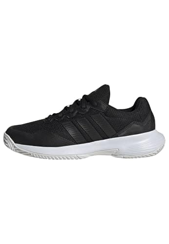 Image of adidas Women's GAMECOURT 2 Tennis Shoes, core Black/core Black/FTWR White, 5.5 UK