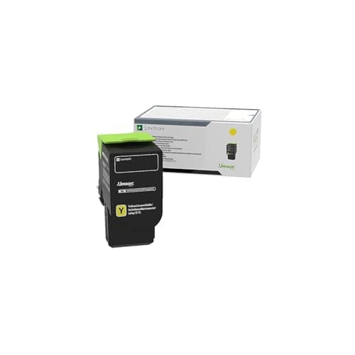 Image of Lexmark C240X40 Original Yellow Toner Cartridge 1 Piece – Toner for Laser Printers (3500 Pages, Yellow, 1 Piece)