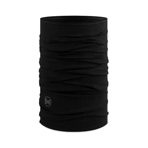 Image of Buff Merino Wool Multi Functional Headwear - Black, One Size