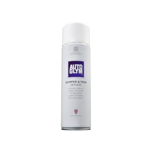 Image of Autoglym Bumper & Trim Detailer, 450ml - Car Trim Restorer Instantsly Restores Colour and Sheen to Unpainted Bumpers and Trims