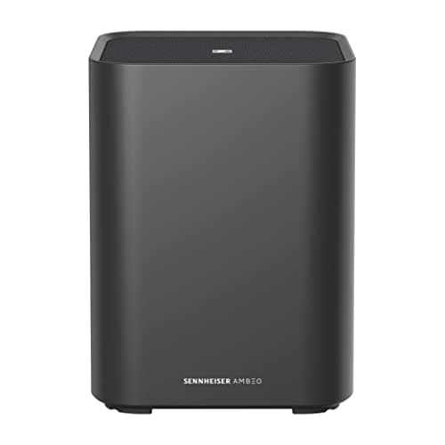 Image of SENNHEISER AMBEO Sub for TV and Music - UK Plug - Immersive 3D Surround Sound - Thundering Deep Bass down to 27 Hz - 8" Subwoofer with a 350W Class D Amplifier - Compatible with AMBEO Soundbar family