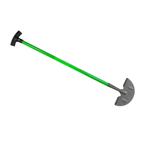 Image of HEAVY DUTY | Edging Knife | Gardening Edge Cutter | Boarder Edger Design | Lawn Edging Tool | Half Moon Lawn Edger | Sidewalks, Driveways, Gardens | Carbon Steel | 920mm