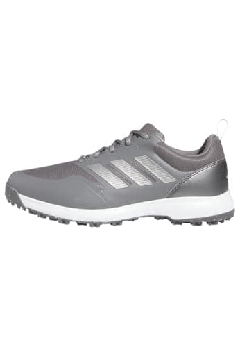 Image of adidas Men's Tech Response SL 3.0 Wide Golf Shoes, Grey Four/Silver Metallic/Solar Gold, 12 UK