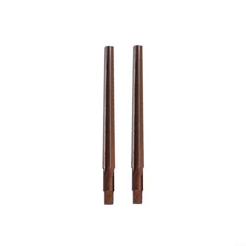 Image of Professional HSS Alloy Steel Taper Pin Hand Reamer Set with 1:50 Conical Degree Manual Machining Tools for CNC Cutting 3-10mm Diameter 2 Pieces(2pcs 3mm)