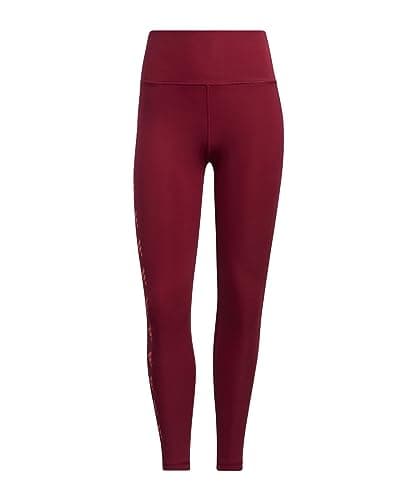 Image of Adidas HD4462 VF 3BAR 7/8 T Leggings Women's Legacy Burgundy M