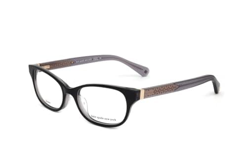 Image of Kate Spade Rainey 807/16 BLACK Eyewear Women's Acetate, Standard, 50