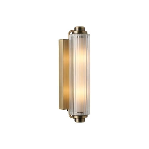 Image of Nordlux Nimal Indoor Wall Light Brass Plastic E14 Bathroom Safe - Bathroom, En-Suite, Wet Room Mains Powered, IP44