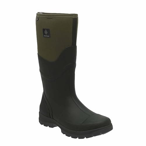 Image of Northcape Men's Coniston Neoprene Wellington Tarmac Green UK 9 (EU43)
