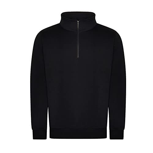 Image of PRO RTX Mens Quarter Zip Sweatshirt (XL) (Black)