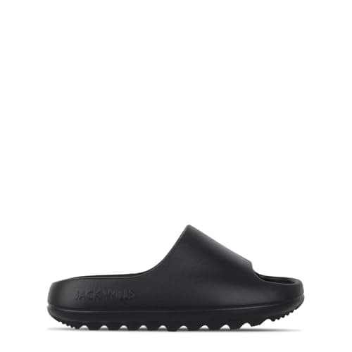 Image of Jack Wills Chunky Slider Kids Pool Shoes Black 13 UK Child