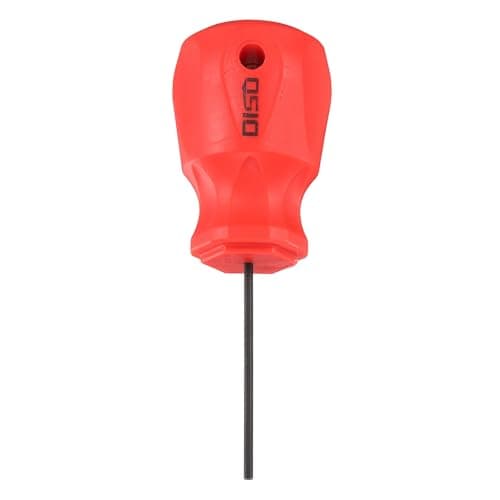 Image of sourcing map Small Hex Screwdriver 2mm 105mm Length S2 Steel Magnetic Head Metric Mini Flat Head Hexagon Screw Driver with Non-Slip Handle for Tight Spaces Hand Tools, Black