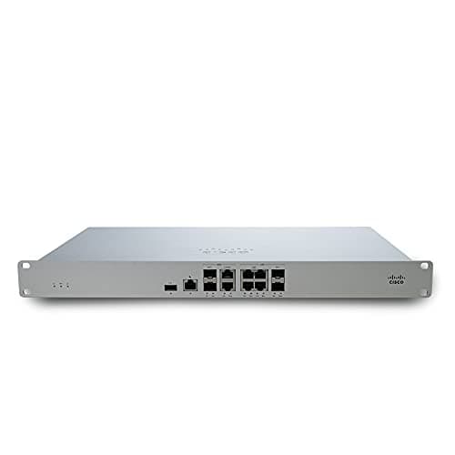 Image of Cisco Meraki MX105 Cloud Managed Firewall with Advanced Security - License Purchased Separately