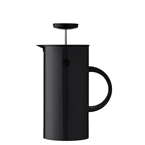 Image of Stelton EM77 French Press Coffee Maker 1L, Black - Elegant & Functional Design, Easy to Use & Clean - Perfect for Everyday & Special Occasions, 8-Cup Capacity