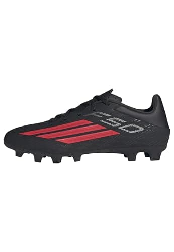 Image of adidas Unisex F50 Club Firm Ground/Multi Ground Football Boots, core Black/Lucid red/core Black, 11 UK