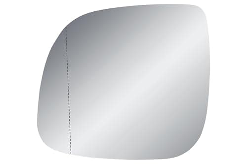 Image of Passenger Left Side N/S Door Wing Mirror Replacement Glass Heated with Back Plate for VW Transporter T5 T6 T6.1 2010-2024