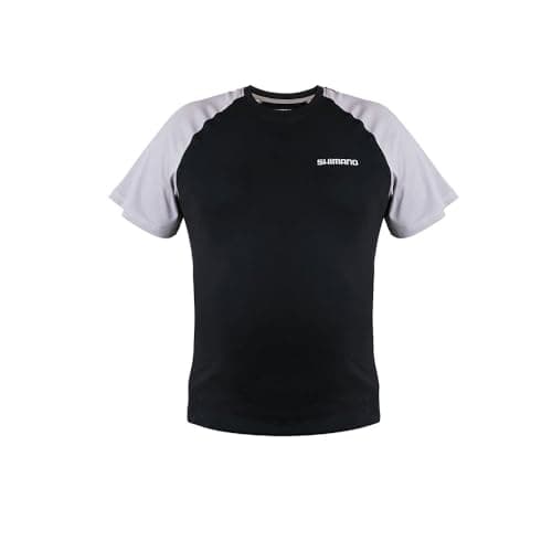 Image of Shimano Short Sleeve T-Shirt Black - L